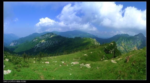 秦岭——鹿角梁