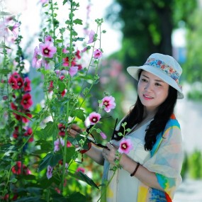 花开兰池绽幽香