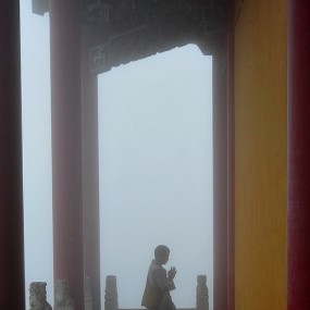 ——细雨浓雾绕九华（九华山）———