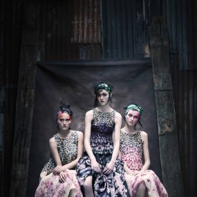 夏日印花时装大片