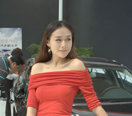 西安车展车模精选