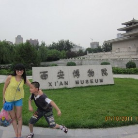 一家三口西安游记