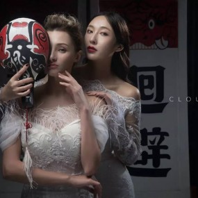 不可错过的创意婚纱照布光思路合集！