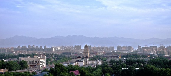 古老的大雁塔见证西安的发展——HDR习作