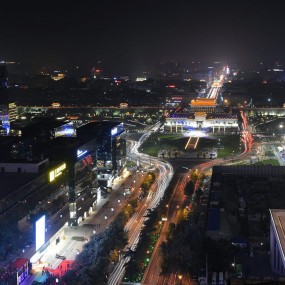 灯火辉煌大南门    祝各位影友节日愉快