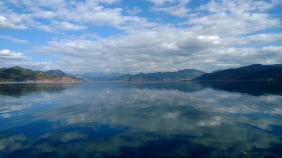 卡片拍泸沽湖，请各位高手指点！