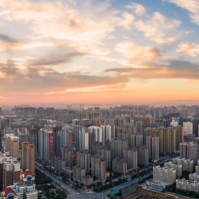 全景图片:《西安天际线》