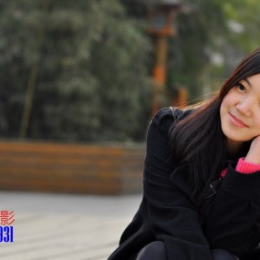 2011年1月23日曲江遗址活动拍模特