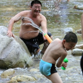 清凉夏日之父子乐