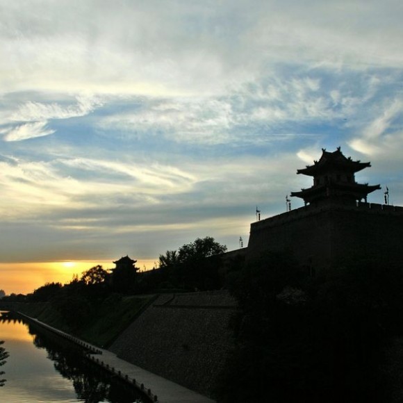风雨过后的古都西安