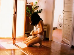 马伊琍和他的猫咪