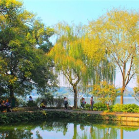 杭州西湖湖中湖