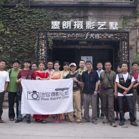 索尼活动四场的合影