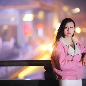 大唐西市---古风俱乐部夜景人像--源于白狐摄影