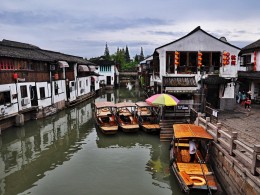 历史名镇朱家角水乡风貌