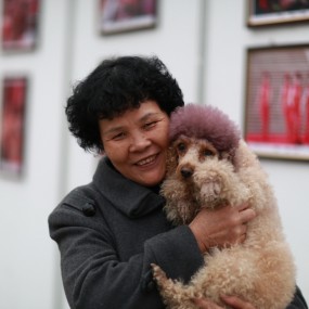 我跟宝贝一起逛庙会