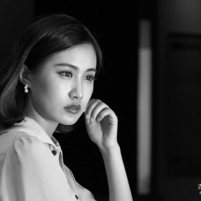 小雁塔人像作业：黑白人像---《盼》