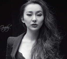 Lily I (B&W version)