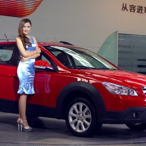 凑个热闹，发车展几张