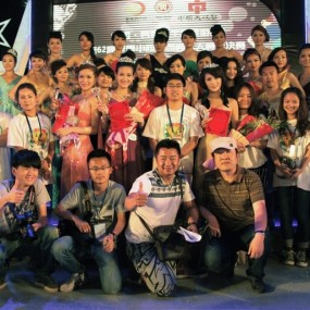 62届世界小姐比赛陕西决赛各种合影