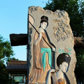 曲江，从黄昏到日落