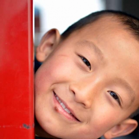 春节期间外拍侄子