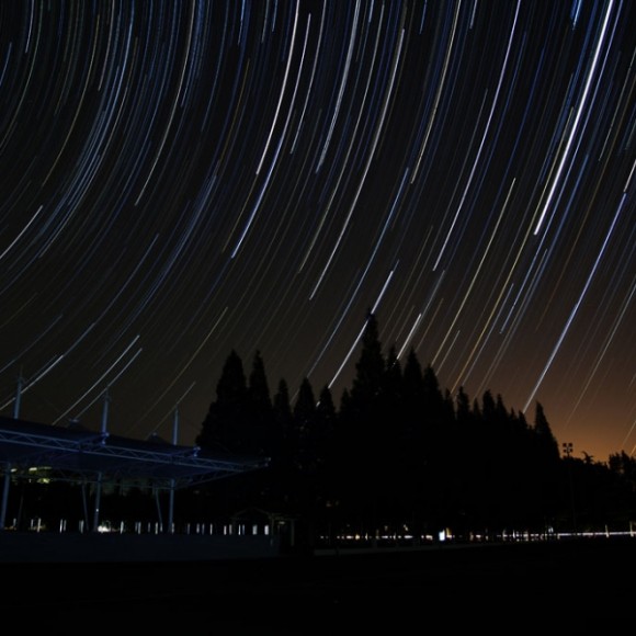 第一次拍摄星轨