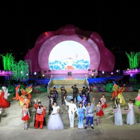 美轮美奂的灞柳送别