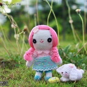 我做的毛线玩偶们