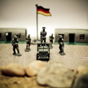 德军营地-小兵人