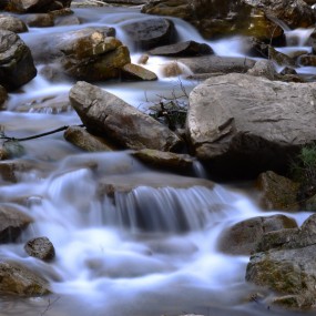 汉中油菜花之三：黎坪流水
