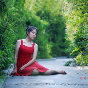 青葱岁月——汉城湖外拍人像