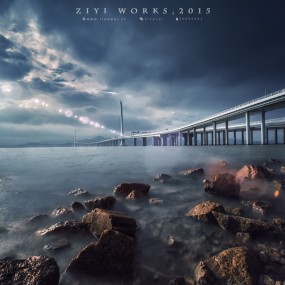 《深圳湾大桥》