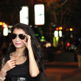 2013年6月22日夜景人像作业