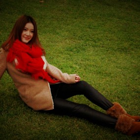 辛苦了模特们...