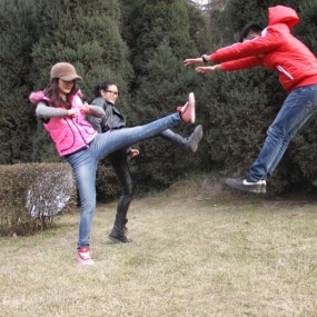 高新公园拍摄花絮