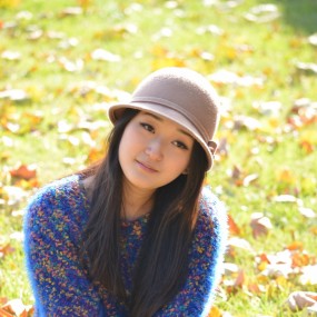 兴庆公园 秋色中的美女（14）