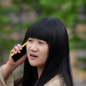 窈窕淑女 君子好逑（无意扫了两张--植物园）