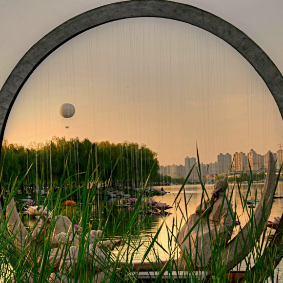 中秋快乐--曲江池