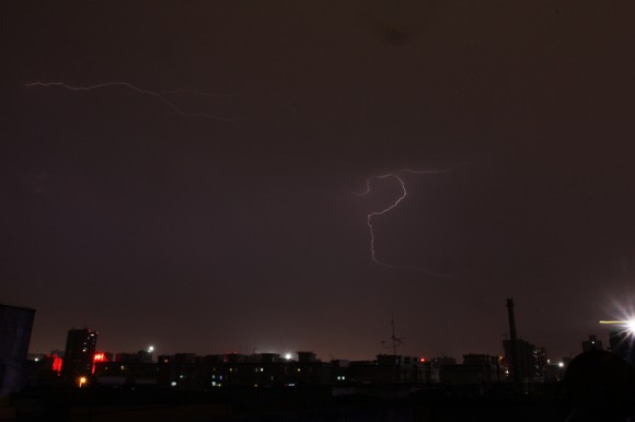 7月17日 西安闪电