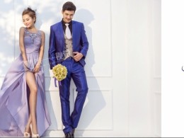 时尚炫紫婚纱照-星光