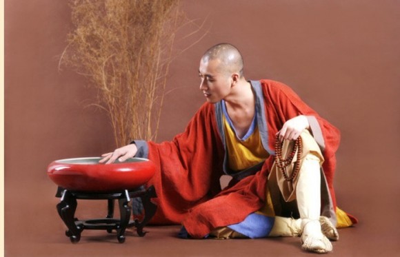 一位寺庙的小师傅