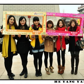 12.4-大唐芙蓉园之工作人员-洒英姿