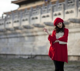 入冬的阳光洒在我的身上