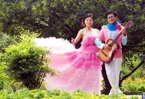 蒙娜丽莎外景蹭拍，请大湿指教