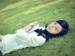 白衣飘飘的年华（人像）