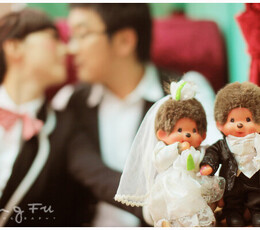 西安薇拉-纯韩式简约婚纱摄影