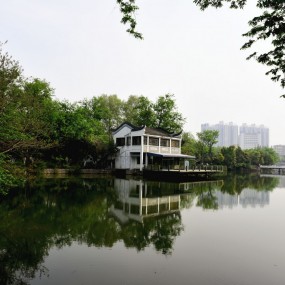 合肥包公园景色