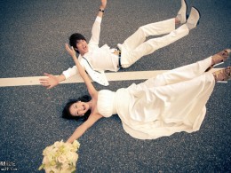 到上海了，我们拍婚纱照了！