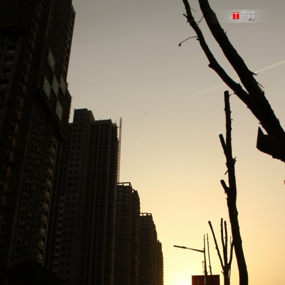 每天我们都在这个城市里转哪转哪。